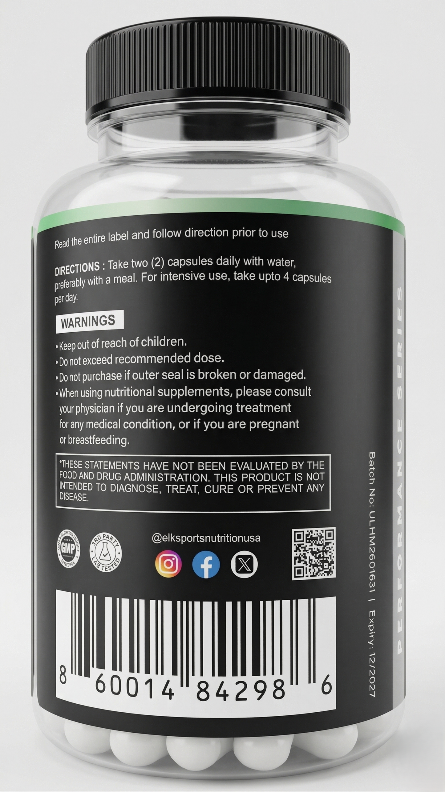 HMB 1600 - Elk Sports Nutrition