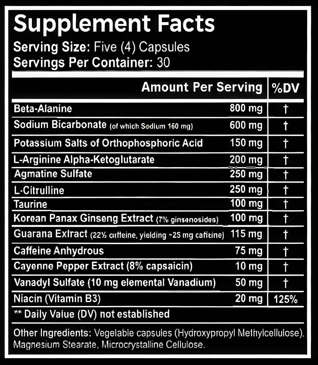 Xcelerate 120 Caps - ELK - ELK SPORTS NUTRITION