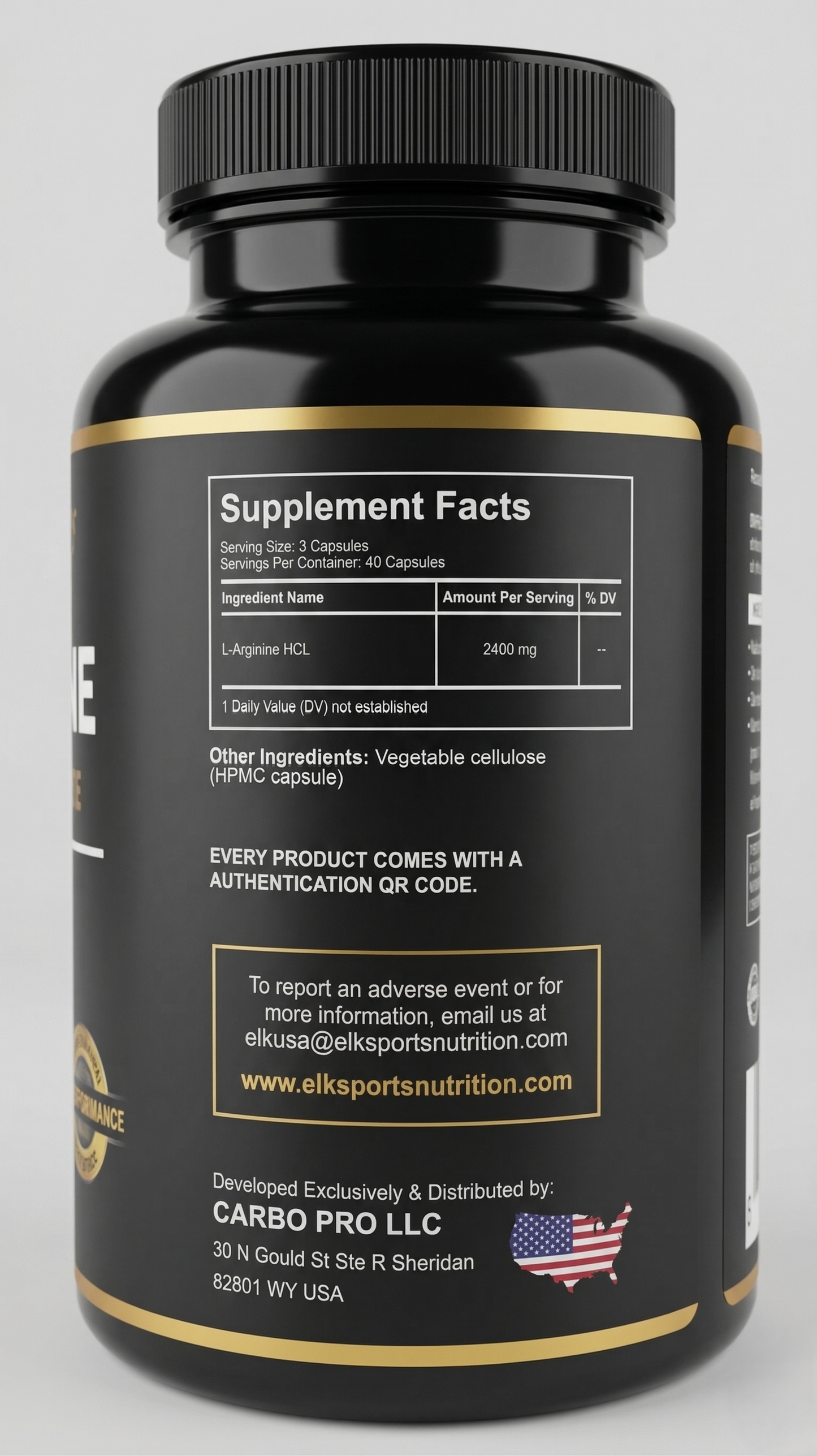 L- Arginine - Elk Sports nutrition