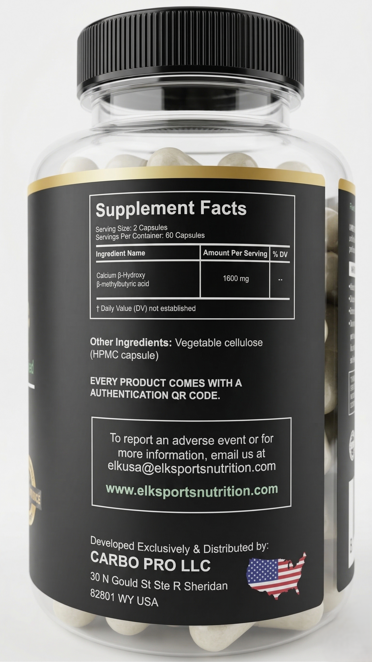 HMB 1600 - Elk Sports Nutrition