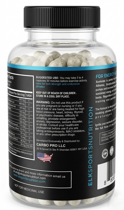 Xcelerate 120 Caps - ELK